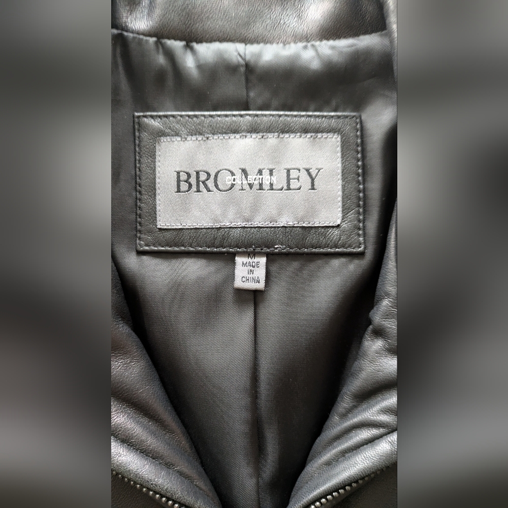 Bromley Vintage Women's Genuine Leather Jacket - Picture 4 of 7